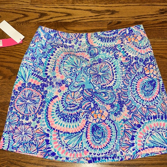 Lilly Pulitzer Luxletic UPF 50+ Monica skort Commotion in the Ocean size 10 NWT - Picture 11 of 11